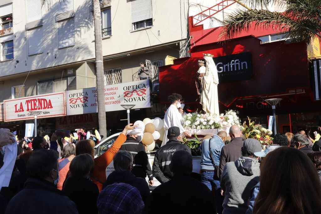 Procesión de la Virgen patrona de la Ciudad.