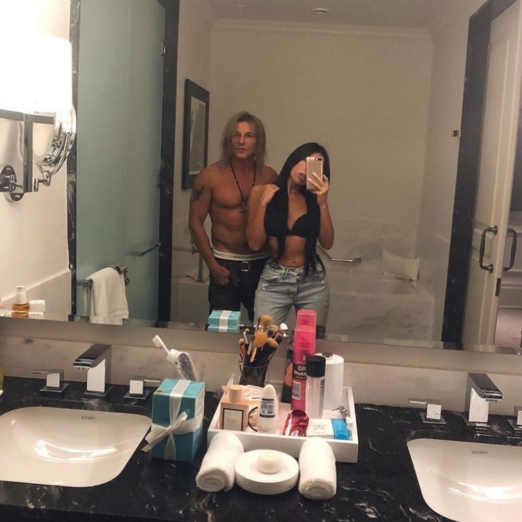 Claudio Caniggia y Sofia Bonelli. (Instagram)