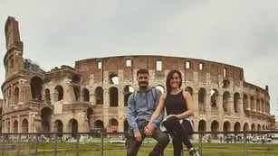 Soledad Pastorutti viajó a Italia