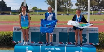 Buen debut de los atletas azuleños en los Juegos Bonaerenses