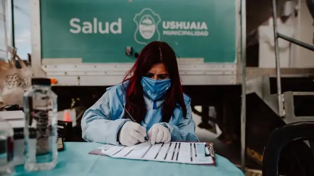 Hisopados Masivos por la Municipalidad de Ushuia