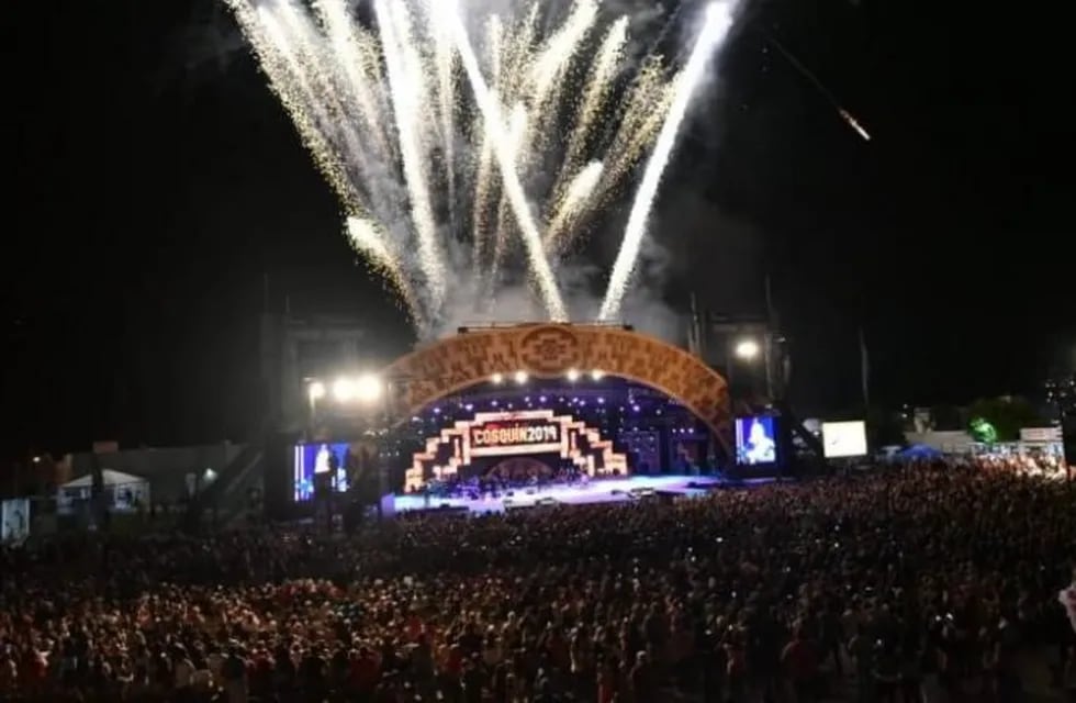 Festival Nacional de Folklore. Cosquín. (Foto: web).