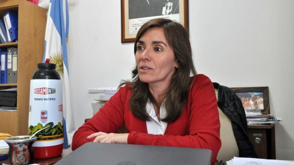 Alejandra Mas, actual diputada provincial de Río Negro (web).