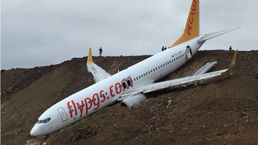 Accidente aéreo en Turquía