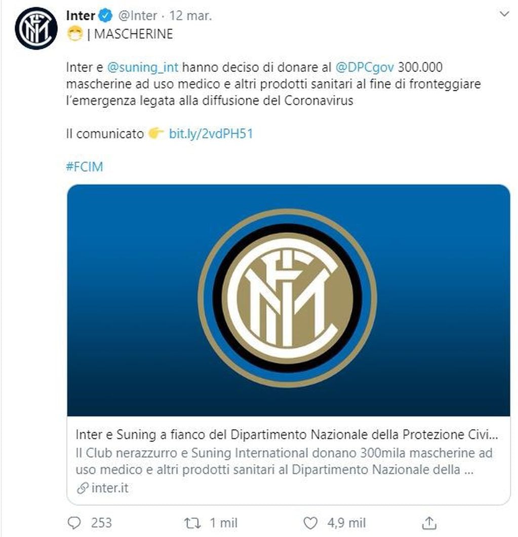 Campaña del Inter. (tWITTER)