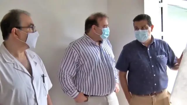 Director General de Hospitales del Interior de la Provincia de Córdoba Dr Carlos Negro en Arroyito