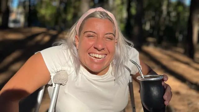 Candelaria Storniolo, la joven víctima de un hecho de inseguridad en Córdoba. Le robaron su silla de ruedas. (Instagram @can_world)