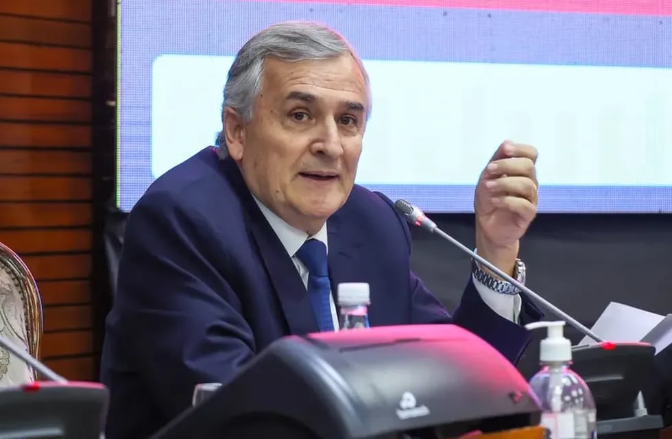 Gerardo Morales, gobernador de Jujuy y precandidato presidencial por la UCR.