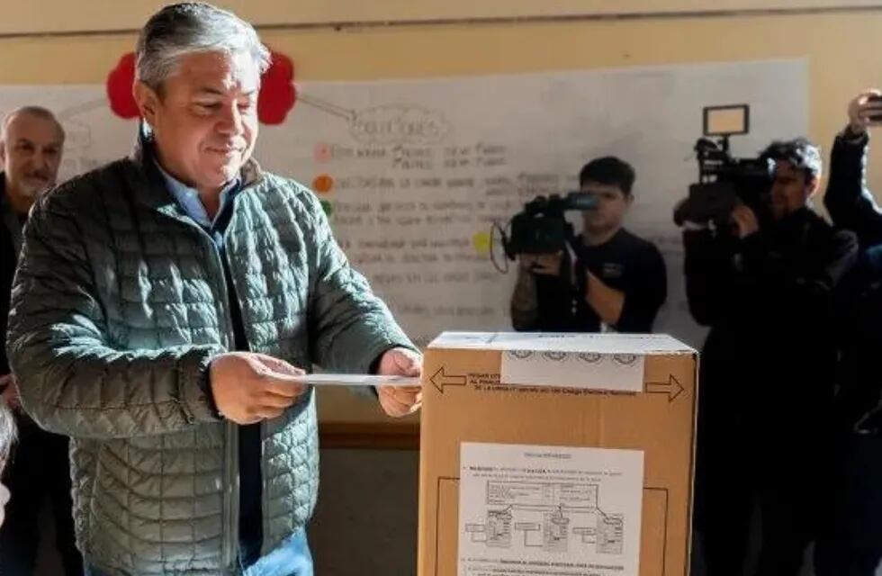 Figueroa votó en Neuquén.