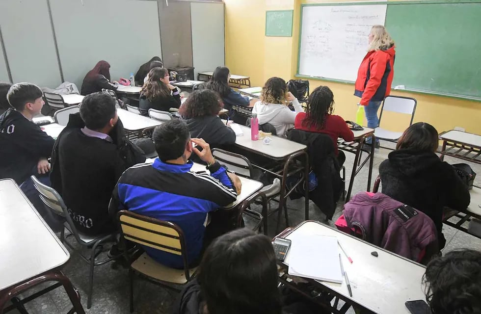 Sortearan vacantes para ingresantes a colegios secundarios. 
Foto: José Gutierrez / Los Andes