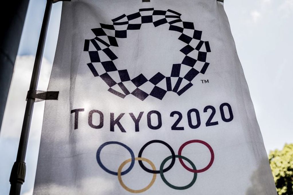 El logo de los Juegos Olímpicos de Tokio. (dpa)