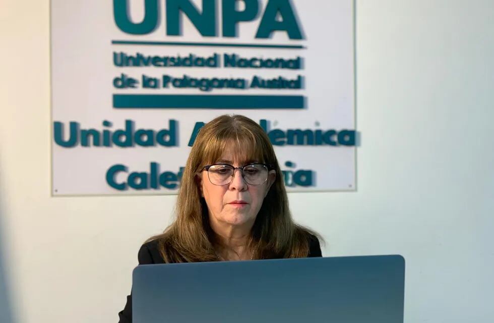 Ing. Eugenia de San Pedro, decana de la Unidad Académica Caleta Olivia de la UNPA.