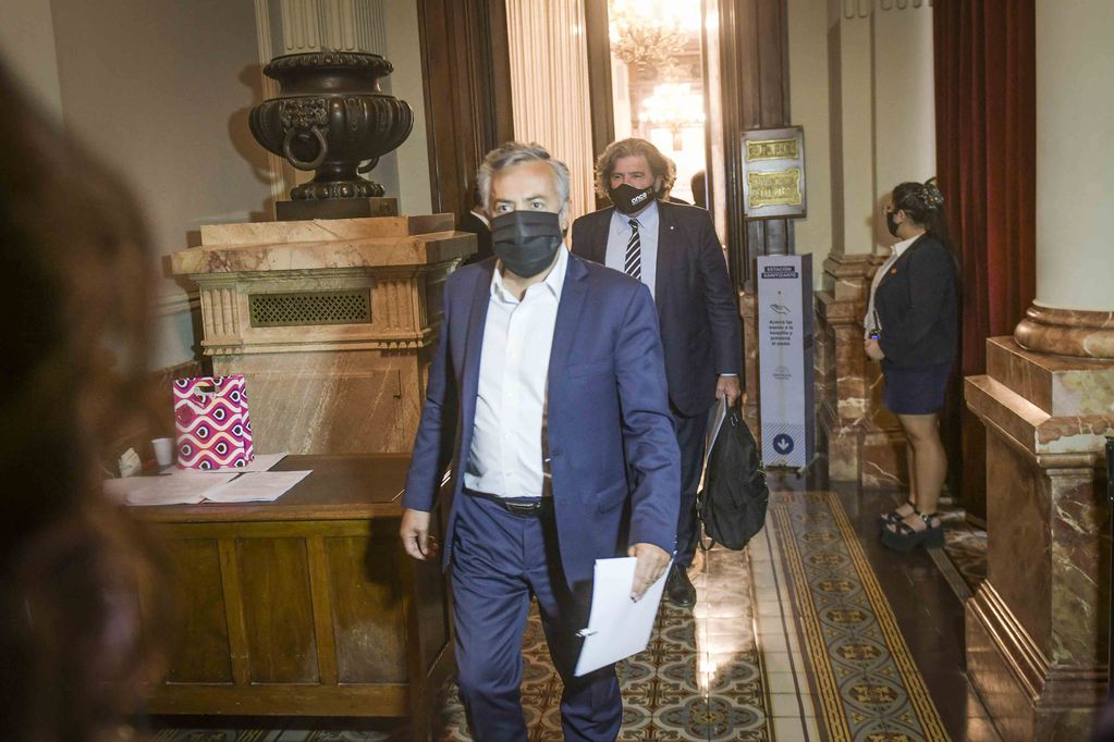 Alfredo Cornejo en el Congreso de la Nación.