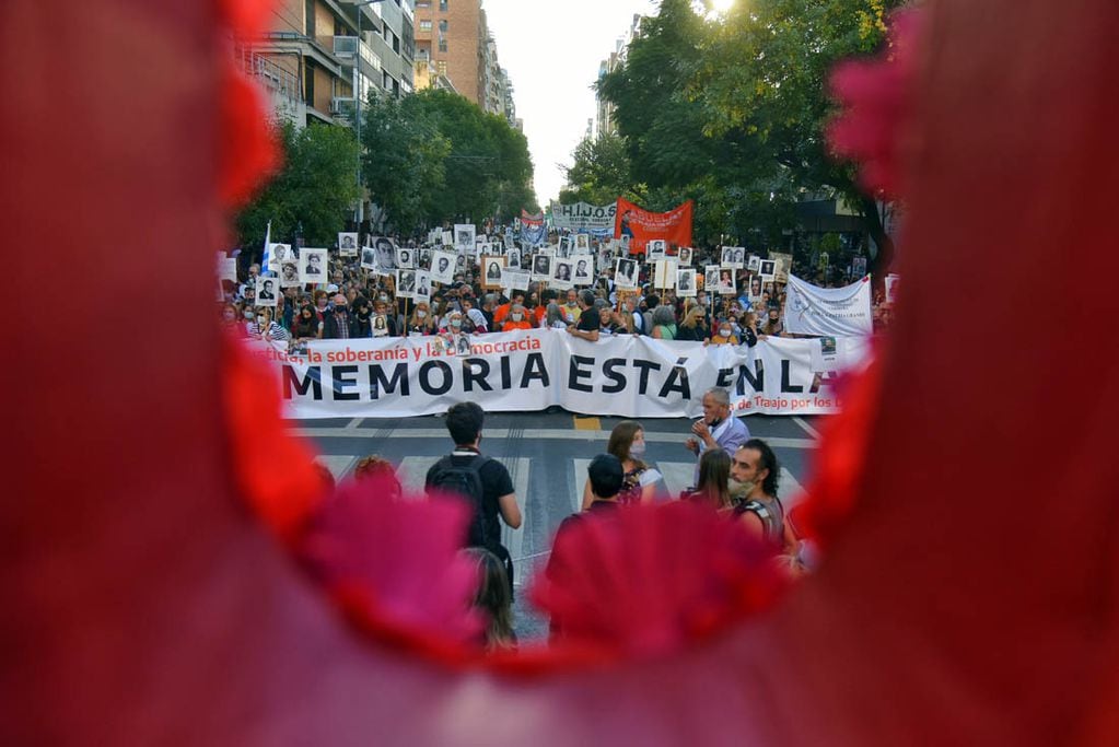 Córdoba. Movilización por el Día de la Memoria por la Verdad y la Justicia.(Facundo Luque/ La Voz)