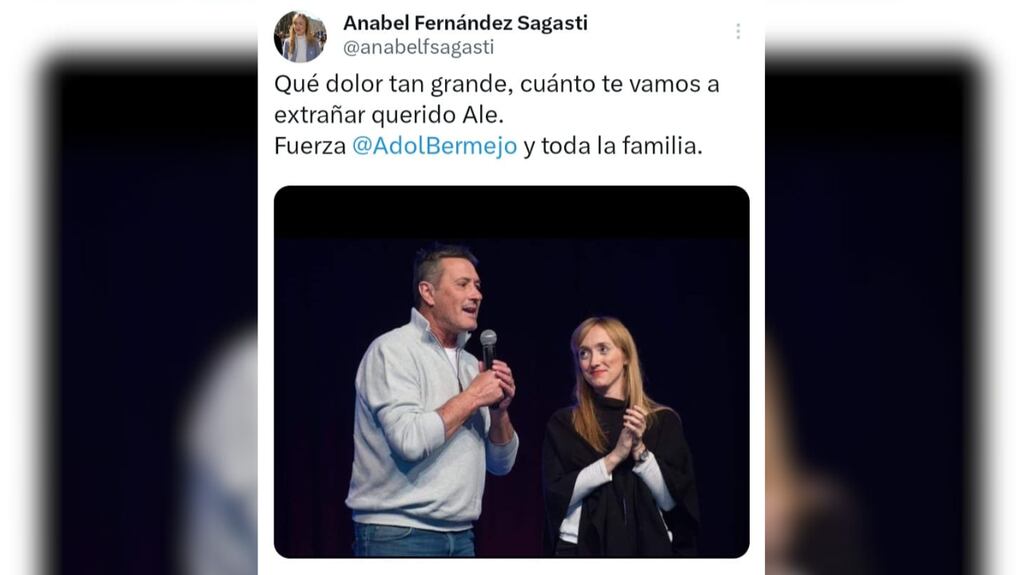 Las palabras de Fernandez Sagasti tras el fallecimiento del senador mendocino Alejandro Bermejo