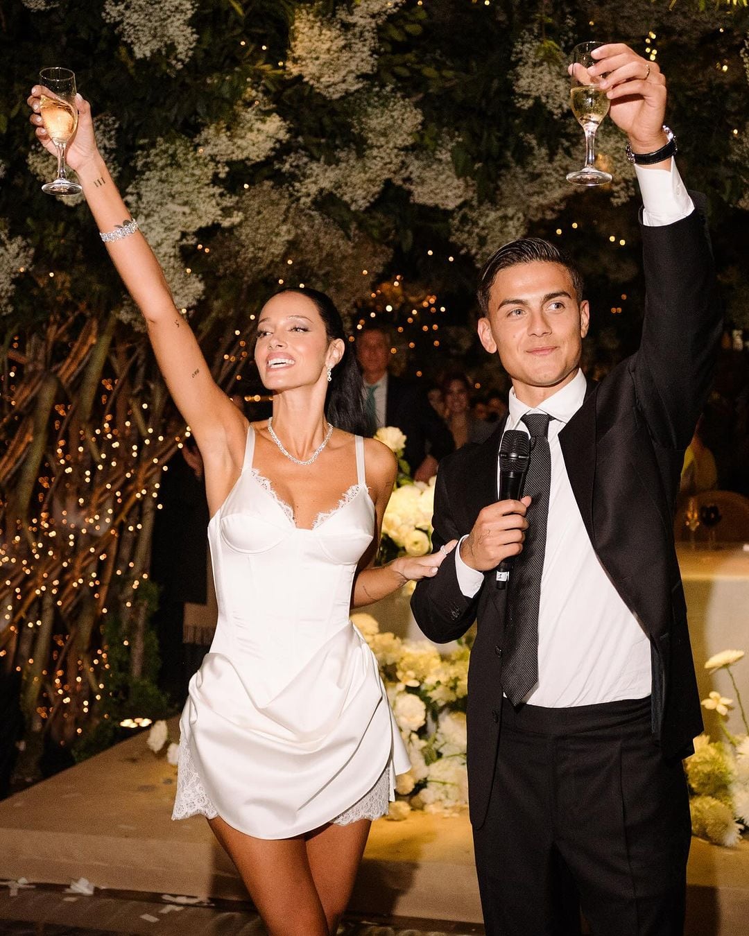 Casamiento de Oriana Sabatini y Paulo Dybala: la noche de fiesta