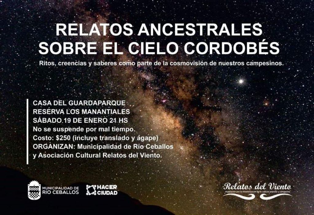 Encuentro de relatos ancestrales en Río Ceballos