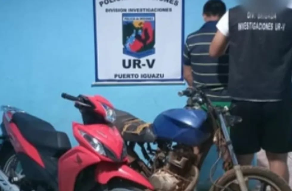 Recuperan motocicletas robadas en Puerto Iguazú.