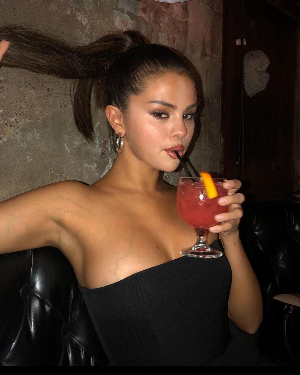 Selena Gómez subió una foto que se arrepintió de haber borrado antes