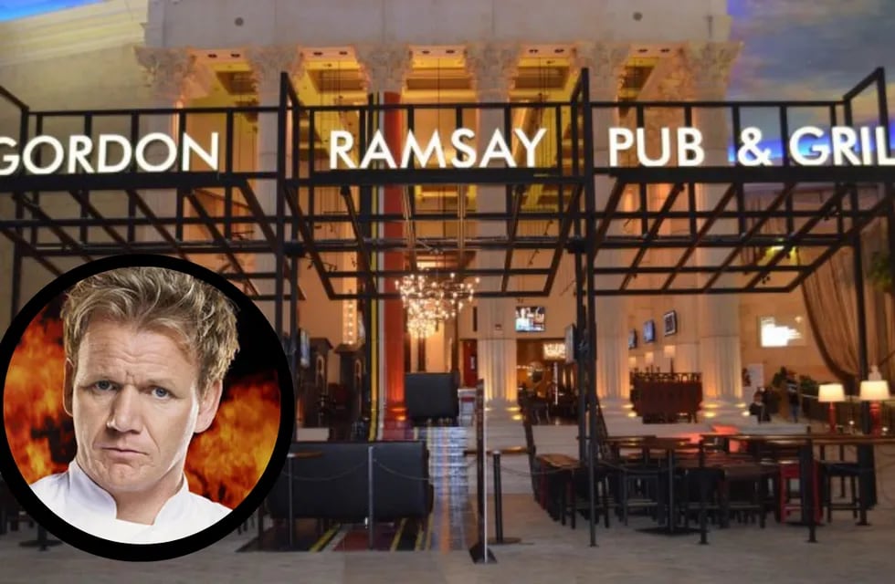 El restaurante del famoso chef Gordon Ramsay en Atlantic City.