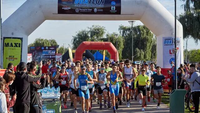 Duatlón las Heras