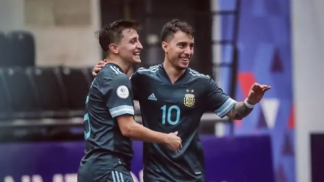 Argentina goleó a Perú