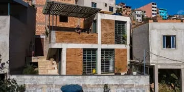 La premiada casa en una favela brasilera