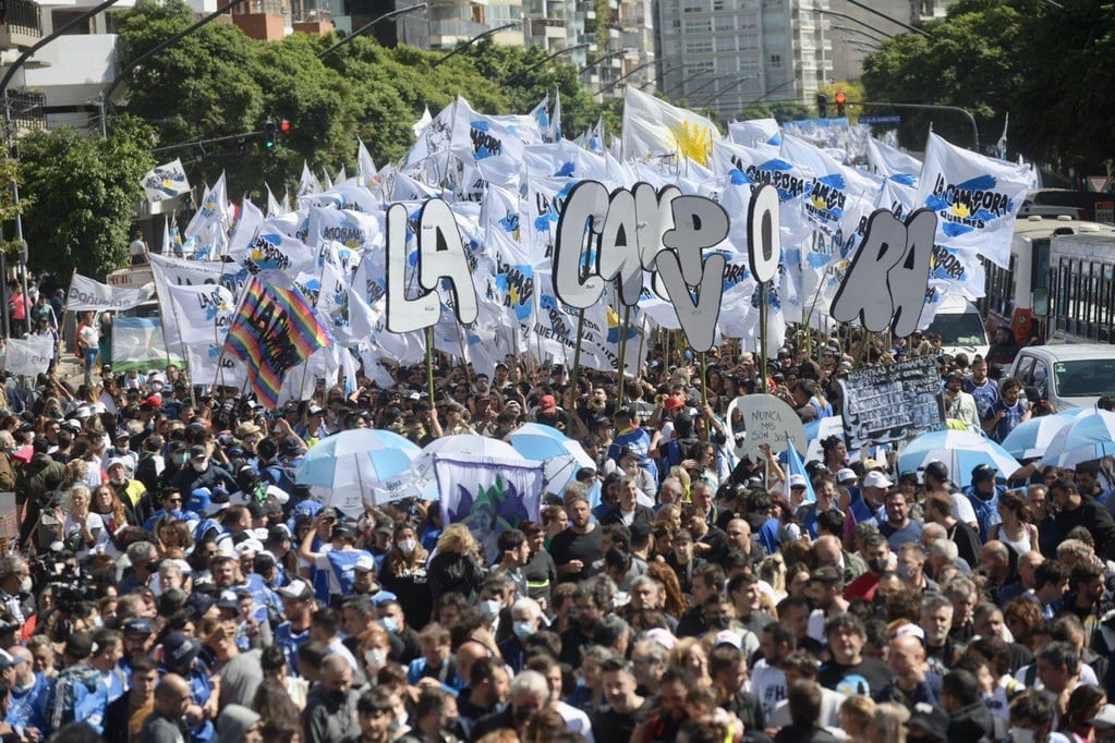 La marcha realizada el jueves en Buenos Aires contó con la "participación de hombres y mujeres de todo el territorio nacional", destacó la diputada Chaher al comentar su participación en la convocatoria.