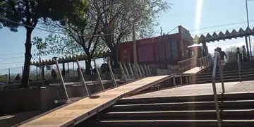Nueva rampa de acceso en la Terminal de Mendoza