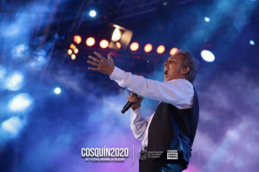 Novena luna de Festival de Cosquín 2020 y con la actuación principal de Jairo.
