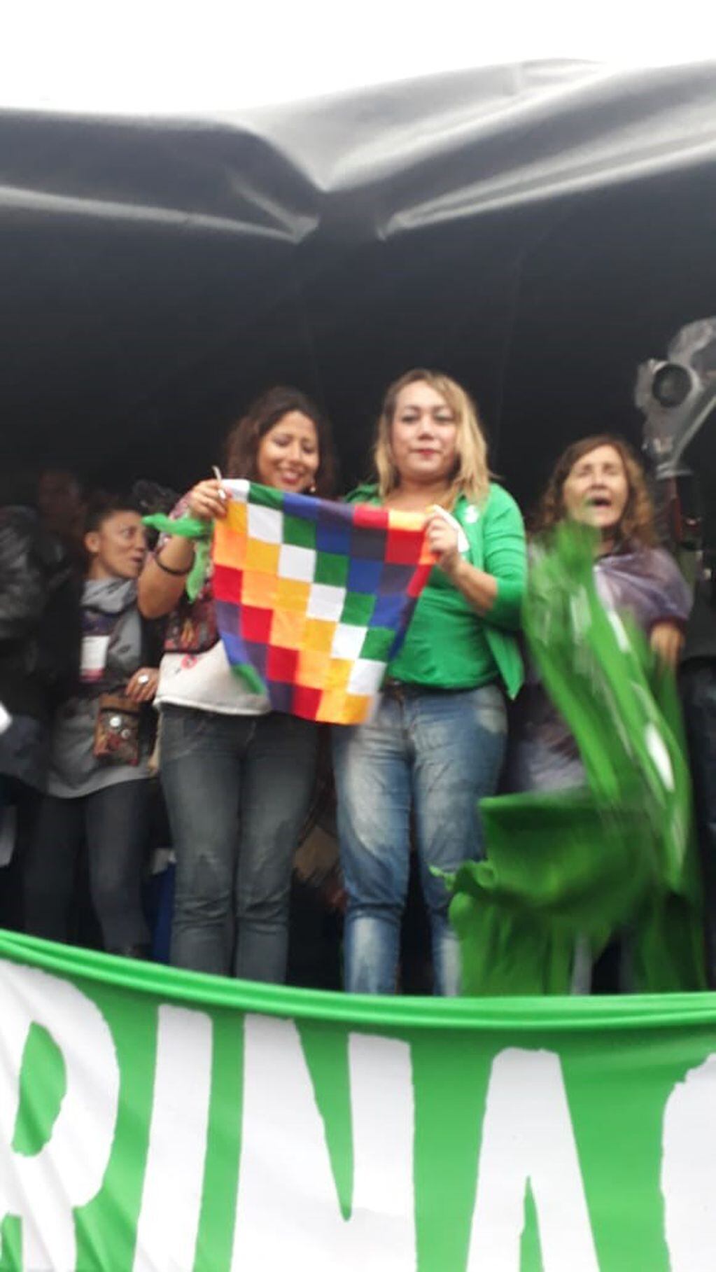 Marcha inaugural del 34to Encuentro Nacional de Mujeres (web).