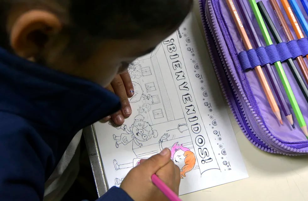 Las inscripciones a primer grado de la escuela primaria para el Ciclo Lectivo 2023 comienzan el 26 de septiembre.
Foto: Orlando Pelichotti / Los Andes