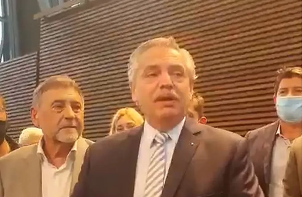 Alberto Fernández y la polémica frase sobre Córdoba. Generó un repudio en general (La Voz).