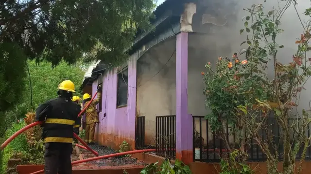 Dos viviendas se incendiaron en la zona rural de San Pedro