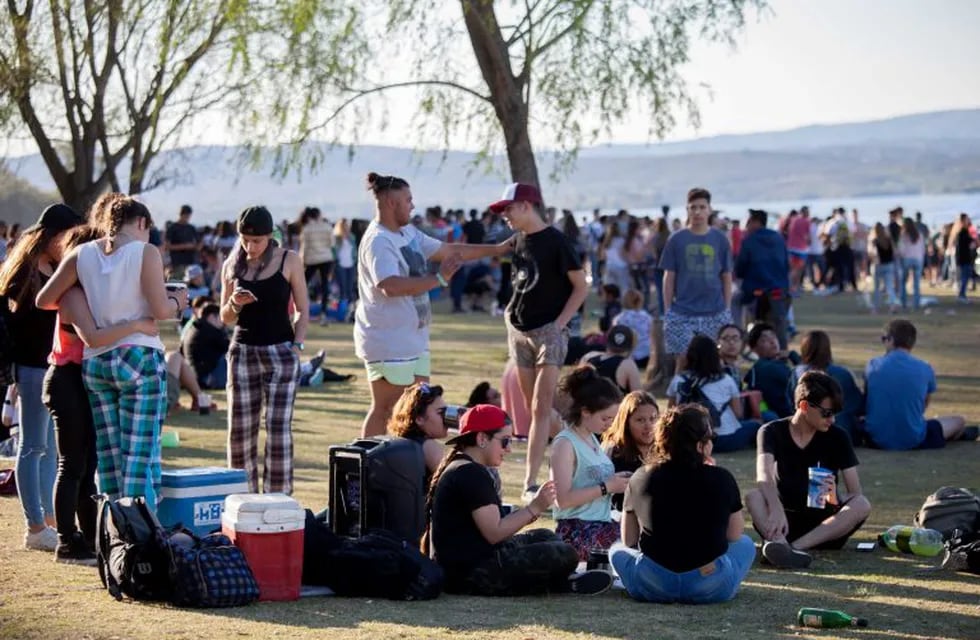 Fiesta de la primavera en Carlos Paz.