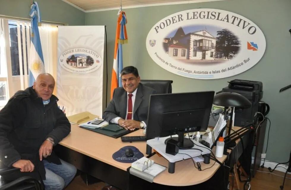 Carlos Videla se entrevistó con el vicegobernador Juan Carlos Arcando
