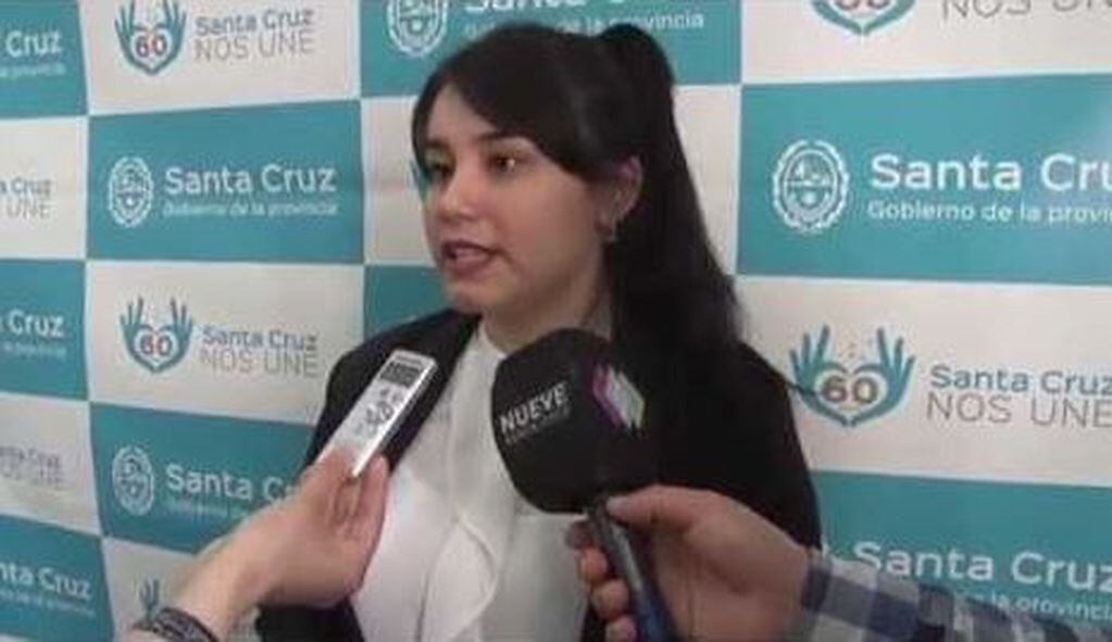 Antonella Bórquez, coordinadora provincial de estudiantes.