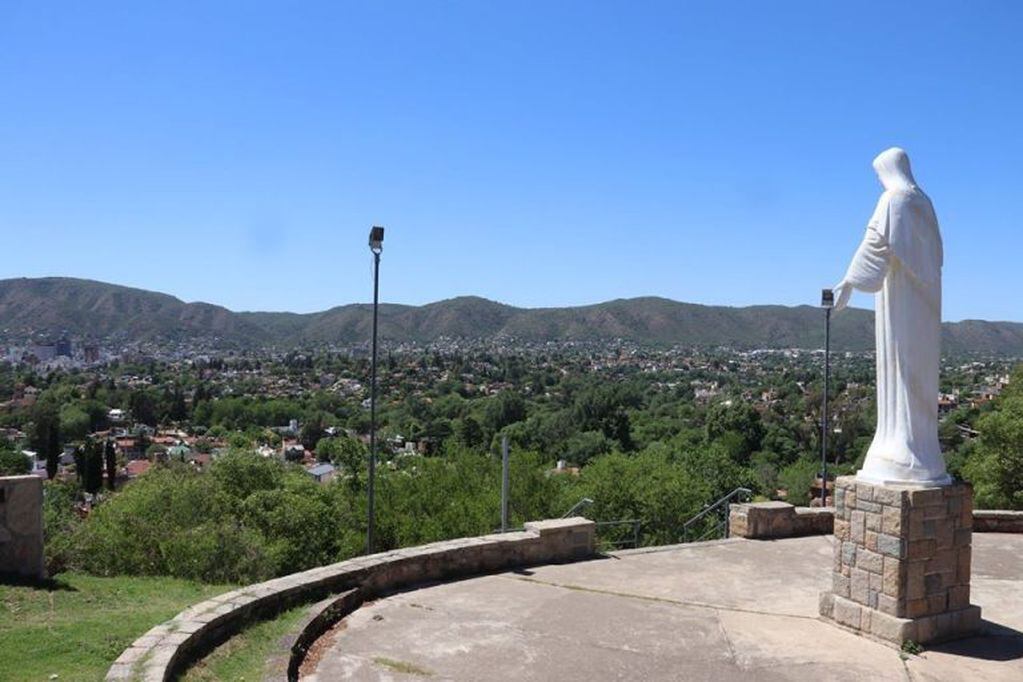 Virgen Blanca en Carlos Paz.