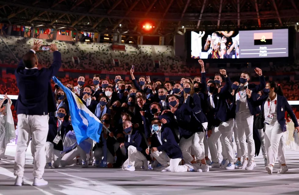 Las mejores fotos de la inauguración de los Juegos Olímpicos de Tokio 2020