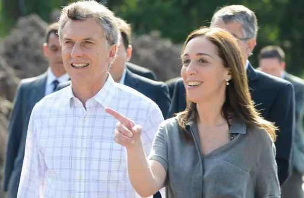 Macri y Vidal se reunieron en la residencia de Los Abrojos del ex presidente (Prensa de Presidencia).