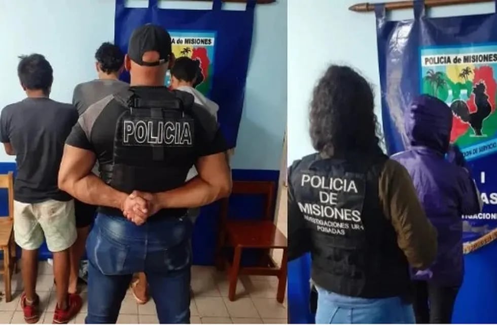 Desarticulan banda dedicada a robos en Posadas: seis detenidos.
