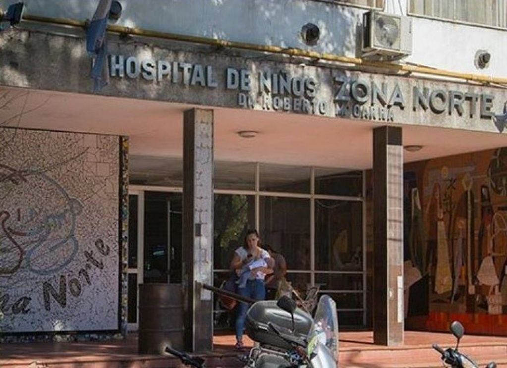 La nena murió en el Hospital de Niños Zona Norte en Rosario. (Prensa Amra Santa Fe)