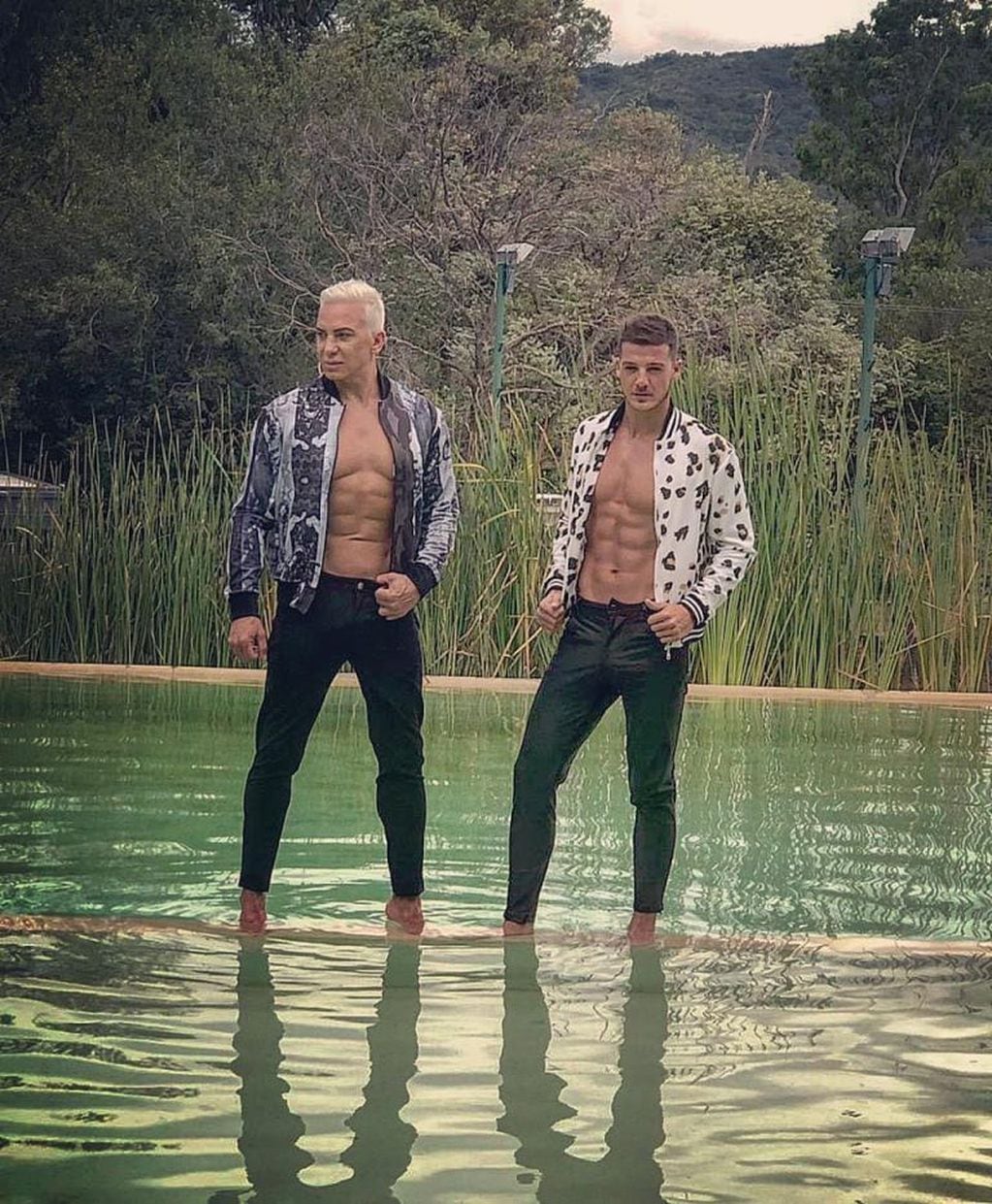 Marcelo Tinelli mandó al frente a Flavio Mendoza y presentó a Martín Menard, su supuesto novio (Foto: Instagram/@martinmenar)