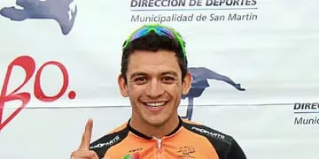 Mauricio Páez, el ciclista de Tunuyán que integra el equipo de San Juan