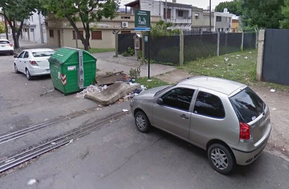 Balcarce y Gálvez de la ciudad de Rosario. (Street View)