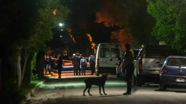 Policía en Valle Hermoso. Imagen ilustrativa.