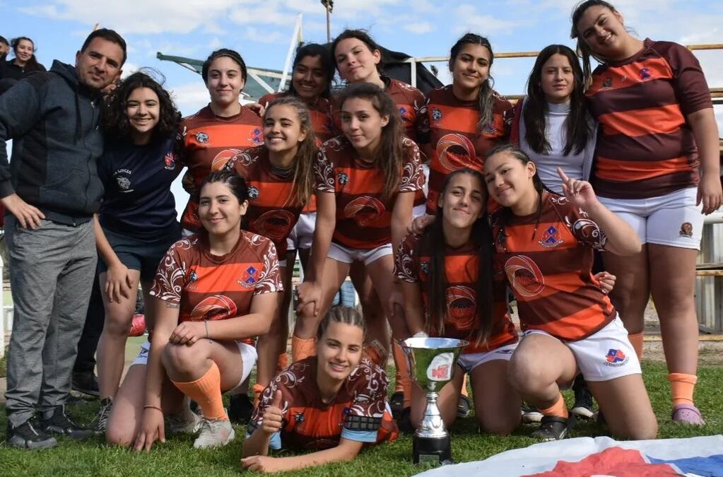 Rivadavia. Campeonas mendocinas y Regionales de rugby femenino.