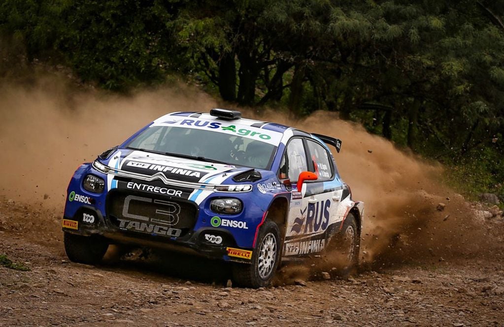 Marcos Ligato ganó en La Rioja, por la segunda fecha del Rally Argentino. (Prensa Rally Argentino)
