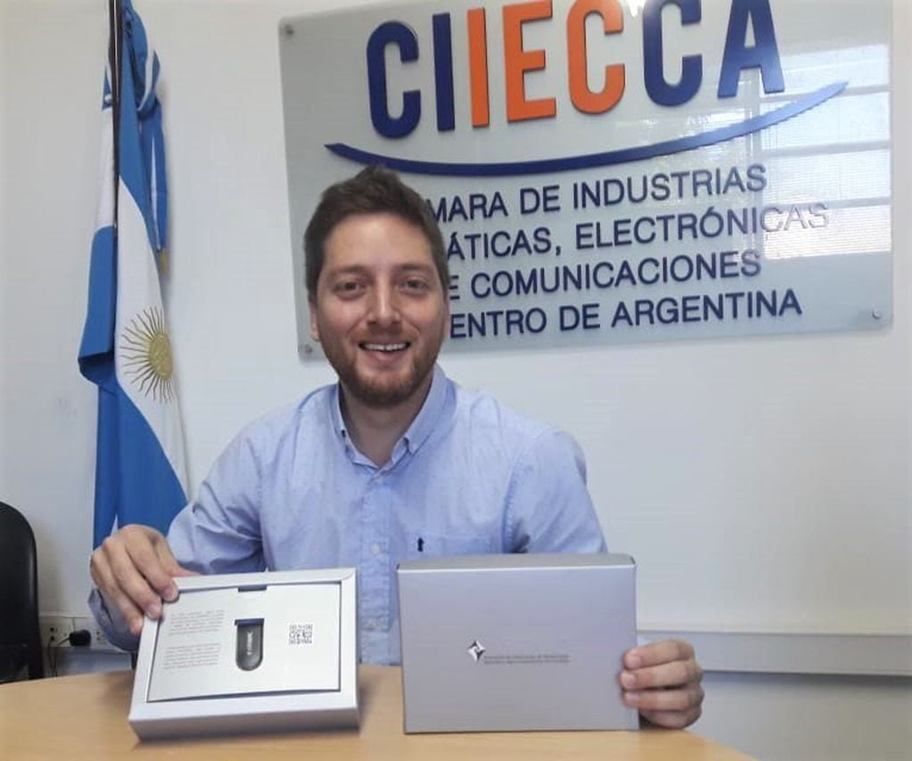 Pablo Bozzano, director ejecutivo de la Cámara de Industrias Informáticas, Electrónicas y de Comunicaciones del Centro de Argentina (CIIECCA).