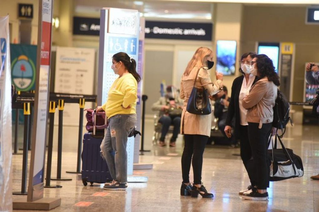 Aeropuerto de Mendoza en pandemia.